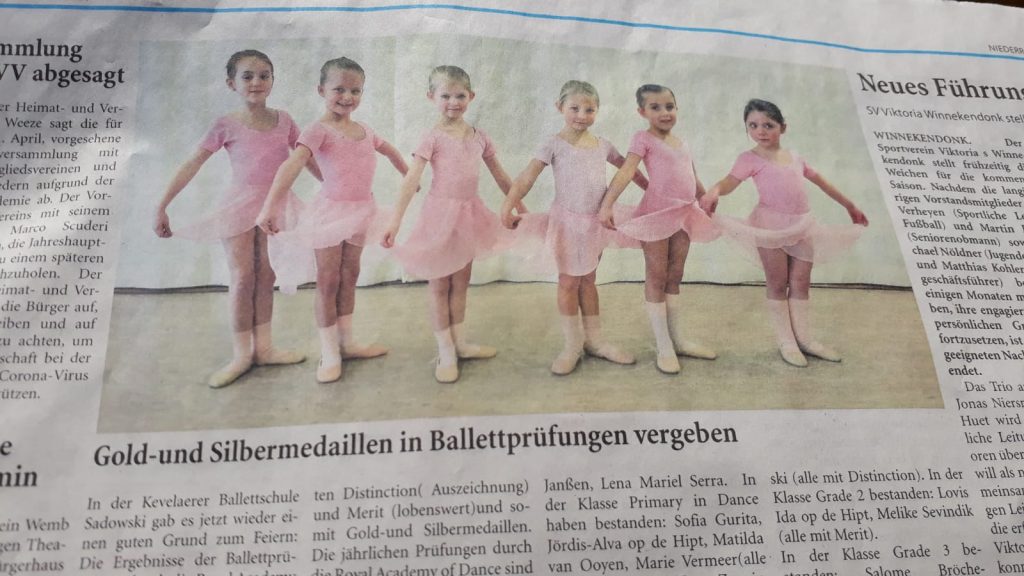 Ballettschule Sadowski Niederrhein Nachrichten